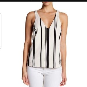 Topshop striped camisole